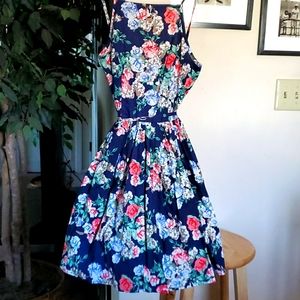 Strappy flower dress